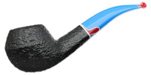 Savinelli Colombina Rusticated Black (673 Ks) (6mm)